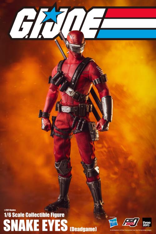 G.I. Joe FigZero Snake Eyes (Deadgame) 1/6 Scale BBTS Exclusive Collectible Figure Gallery Image 7