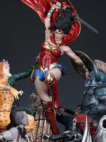 Wonder Woman Courage 1/6 Scale Limited Edition Epic Diorama (Full