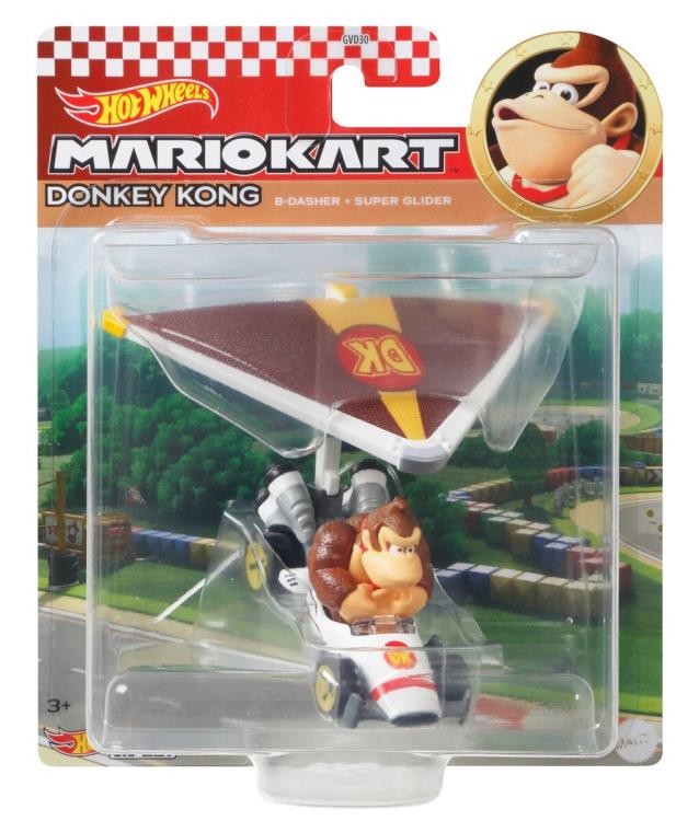 Mario Kart Hot Wheels Donkey Kong with B-Dasher and Super Glider Gallery Image 5