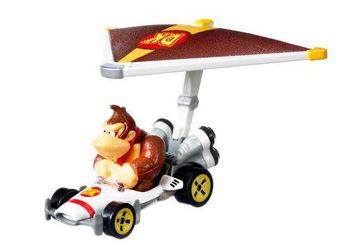 Mario Kart Hot Wheels Donkey Kong with B-Dasher and Super Glider Gallery Image 3