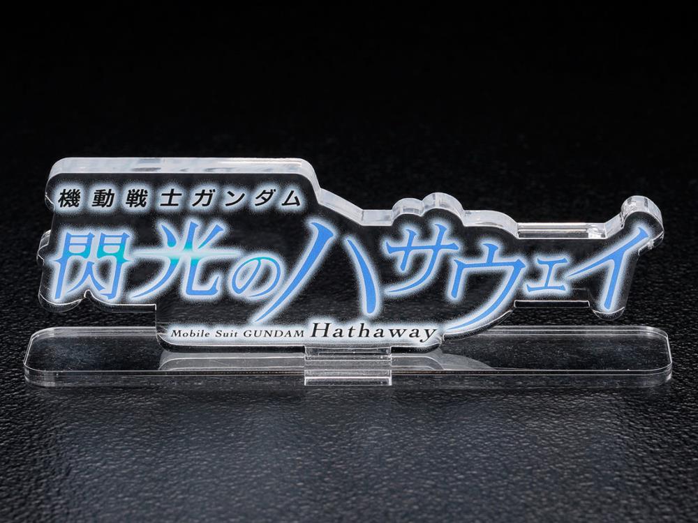 Mobile Suit Gundam: Hathaway's Flash Clear Logo Display Gallery Image 5