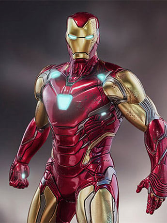 The Infinity Saga Battle Diorama Series Iron Man Ultimate 1/10 Art Scale Limited Edition Statue Gallery Image 2