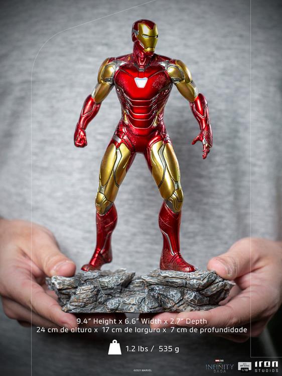 The Infinity Saga Battle Diorama Series Iron Man Ultimate 1/10 Art Scale Limited Edition Statue Gallery Image 15