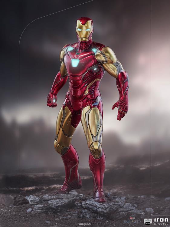 The Infinity Saga Battle Diorama Series Iron Man Ultimate 1/10 Art Scale Limited Edition Statue Gallery Image 3