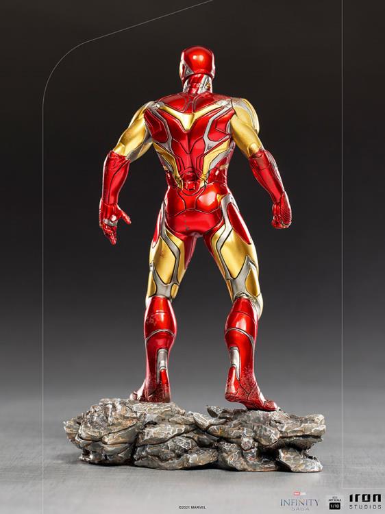 The Infinity Saga Battle Diorama Series Iron Man Ultimate 1/10 Art Scale Limited Edition Statue Gallery Image 8
