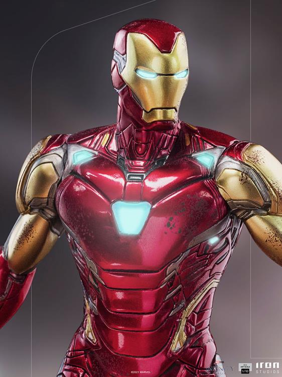 The Infinity Saga Battle Diorama Series Iron Man Ultimate 1/10 Art Scale Limited Edition Statue Gallery Image 4