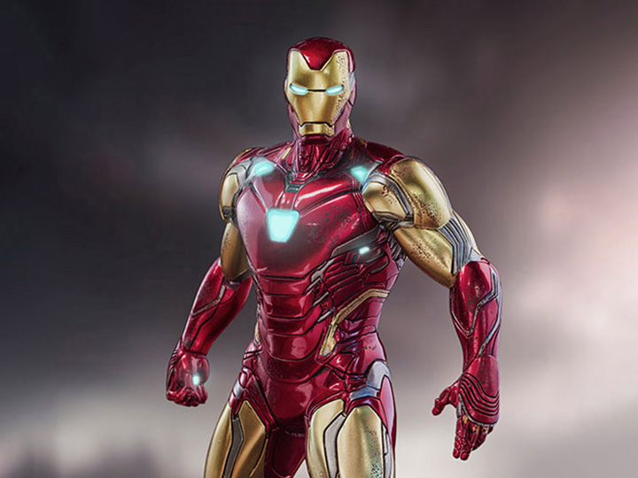 The Infinity Saga Battle Diorama Series Iron Man Ultimate 1/10 Art Scale Limited Edition Statue Gallery Image 1