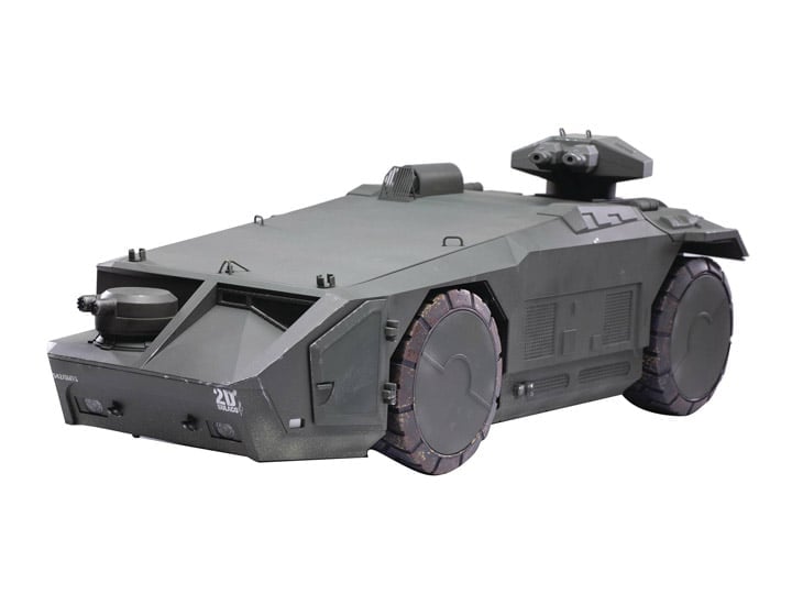 Aliens APC (Armored Personnel Carrier) (Green Ver.) 1:18 Scale PX Previews Exclusive Vehicle Gallery Image 1