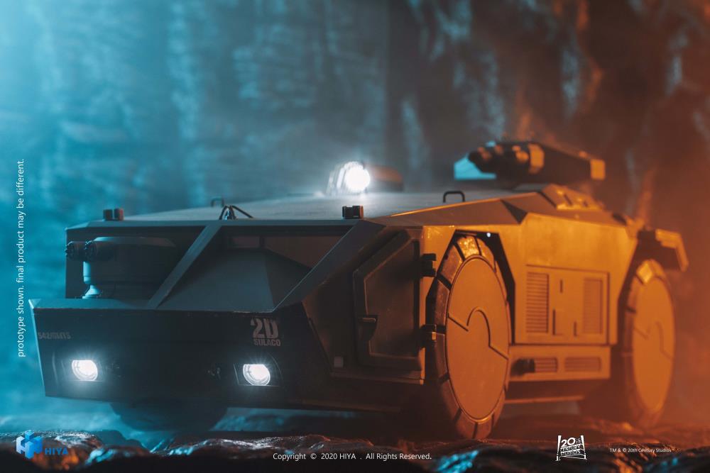 Aliens APC (Armored Personnel Carrier) (Green Ver.) 1:18 Scale PX Previews Exclusive Vehicle Gallery Image 6