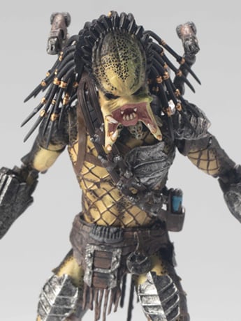 Alien vs. Predator: Requiem Wolf Predator (Unmasked) 1:18 Scale PX Previews Exclusive Figure Gallery Image 2