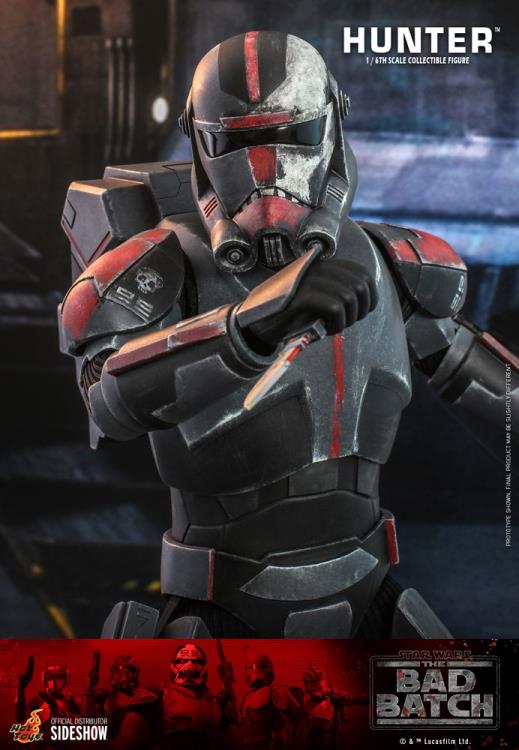 Star Wars: The Bad Batch TMS050 Hunter 1/6th Scale Collectible Figure