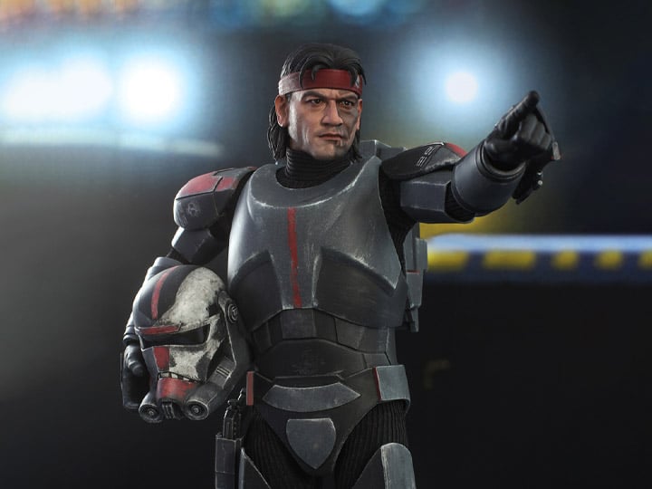 Figurine de collection Hot toys Figurine TMS050 - Star Wars : The Bad Batch - Hunter