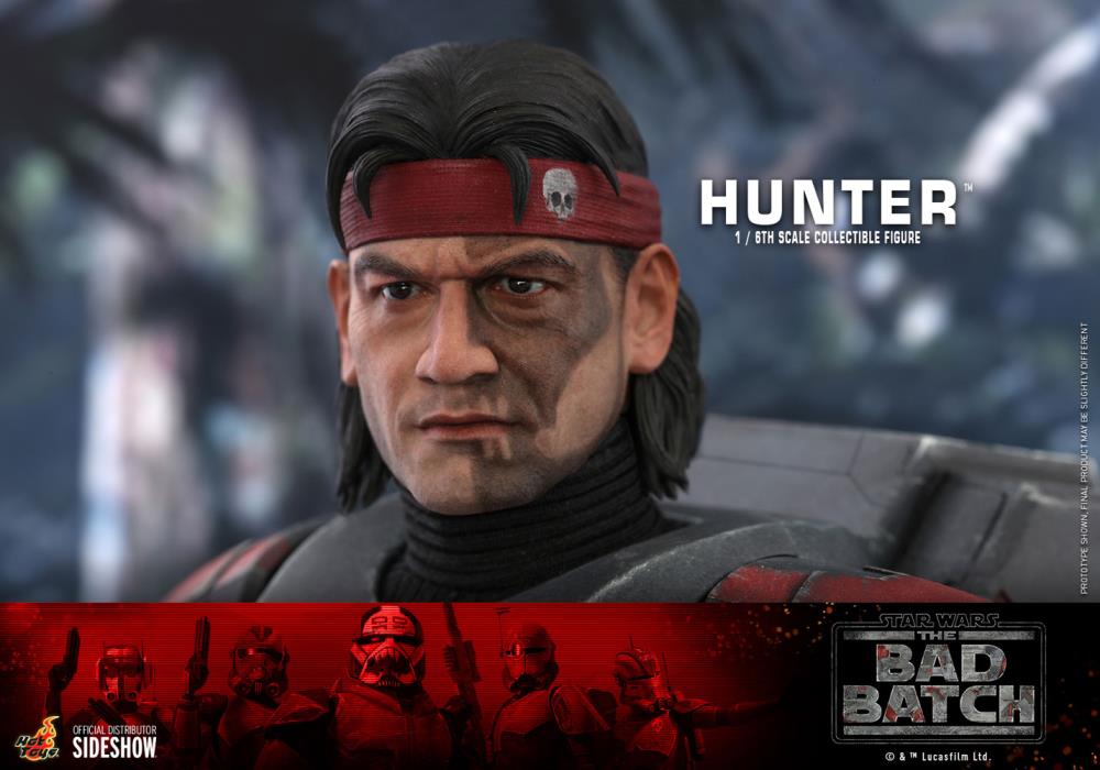 Star Wars: The Bad Batch TMS050 Hunter 1/6th Scale Collectible Figure Gallery Image 20