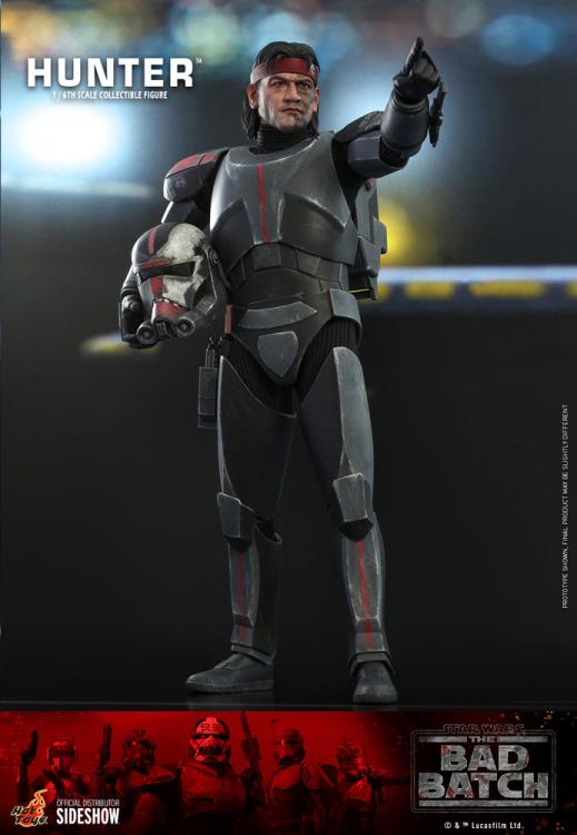 Star Wars: The Bad Batch TMS050 Hunter 1/6th Scale Collectible Figure