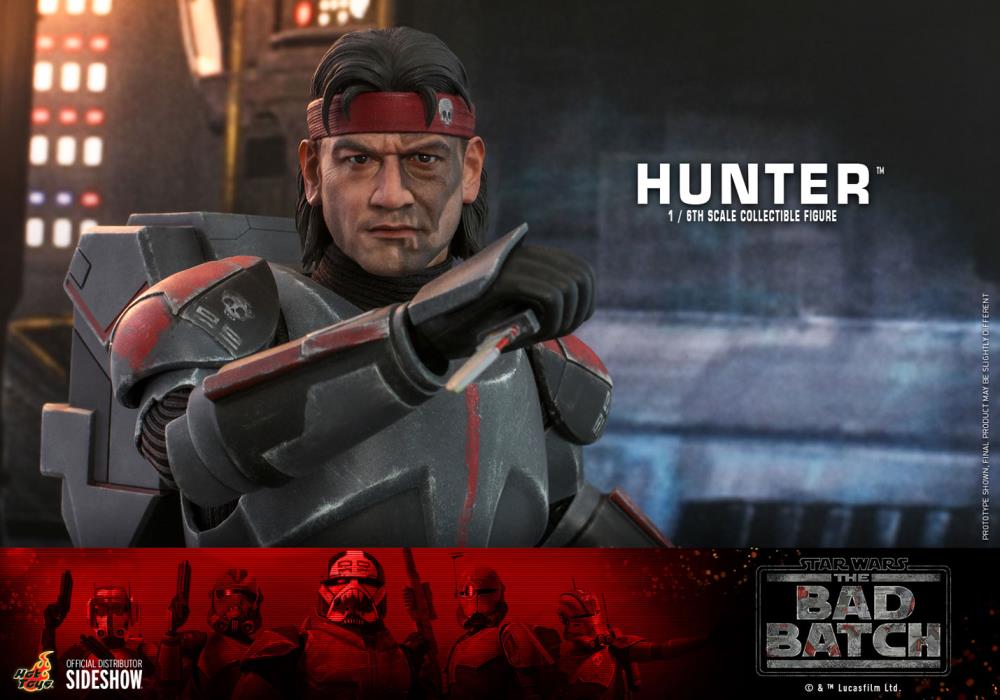 Star Wars: The Bad Batch TMS050 Hunter 1/6th Scale Collectible Figure Gallery Image 18