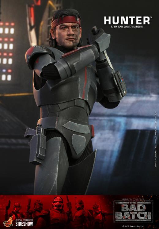 Star Wars: The Bad Batch TMS050 Hunter 1/6th Scale Collectible Figure Gallery Image 11
