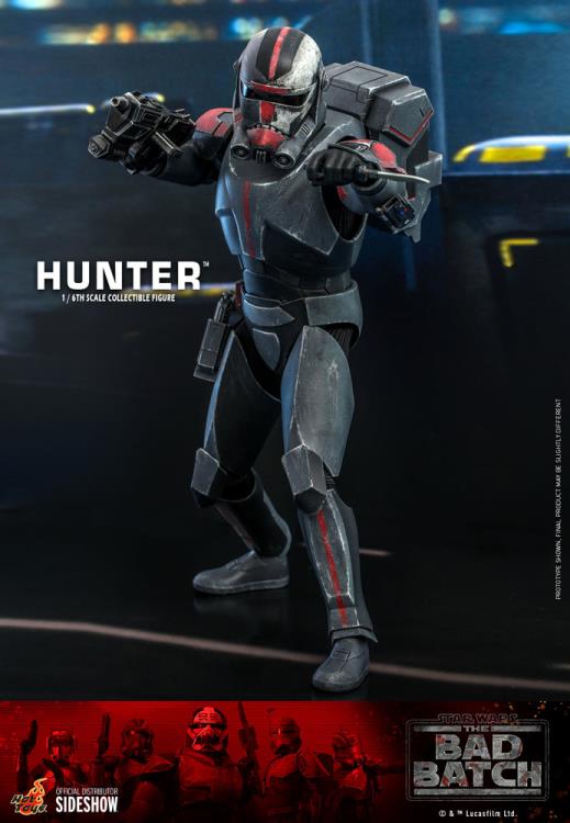 Star Wars: The Bad Batch TMS050 Hunter 1/6th Scale Collectible Figure Gallery Image 8