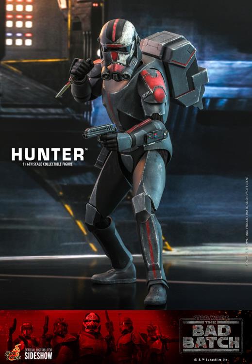 Star Wars: The Bad Batch TMS050 Hunter 1/6th Scale Collectible Figure Gallery Image 9