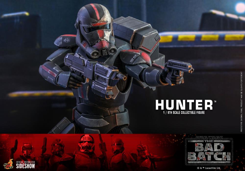 Star Wars: The Bad Batch TMS050 Hunter 1/6th Scale Collectible Figure
