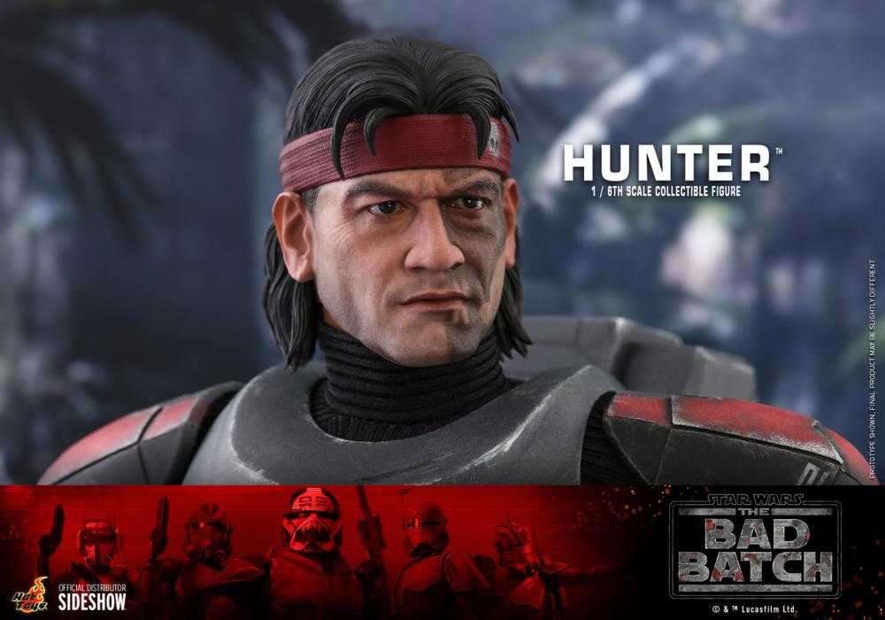 Hot Toys Unveils a More Detailed Look at The Bad Batch Hunter Figure