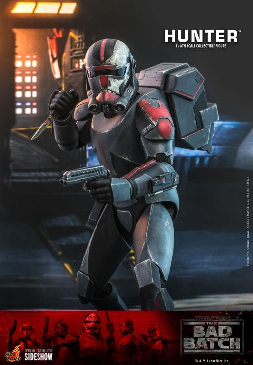Star Wars: The Bad Batch TMS050 Hunter 1/6th Scale Collectible Figure
