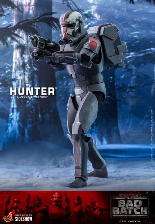 Star Wars: The Bad Batch TMS050 Hunter 1/6th Scale Collectible Figure