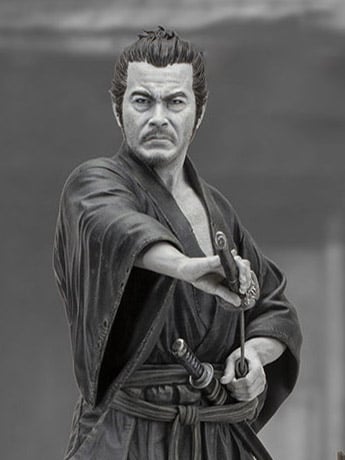 Toshiro Mifune Old & Rare Limited Edition Statue Gallery Image 2