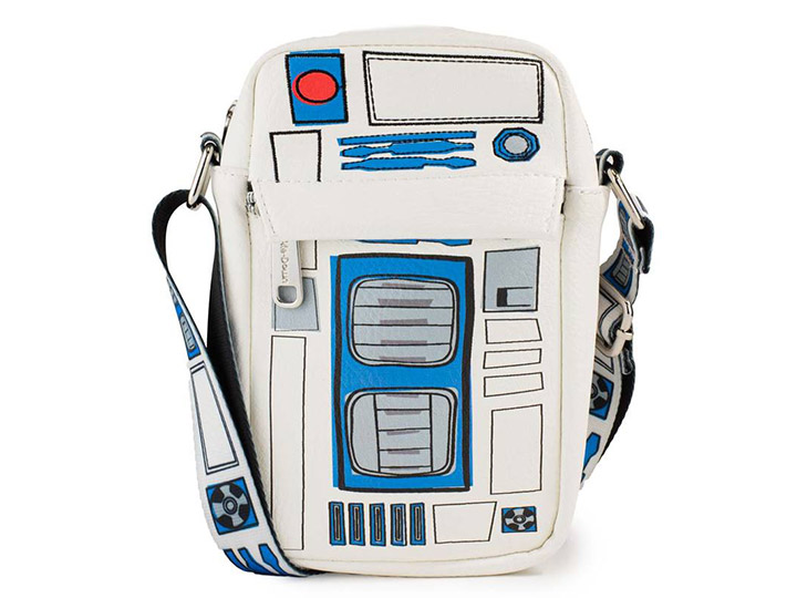 Star Wars R2-D2 Bounding Parts Crossbody Wallet Gallery Image 1