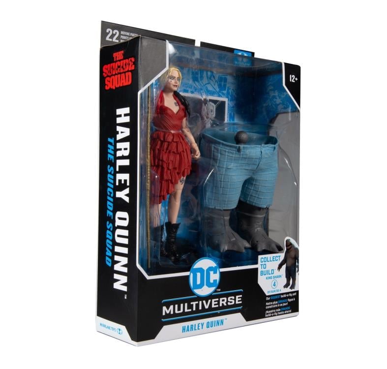The Suicide Squad DC Multiverse Wave 1 Set of 4 Action Figures (Collect to Build: King Shark) Gallery Image 11