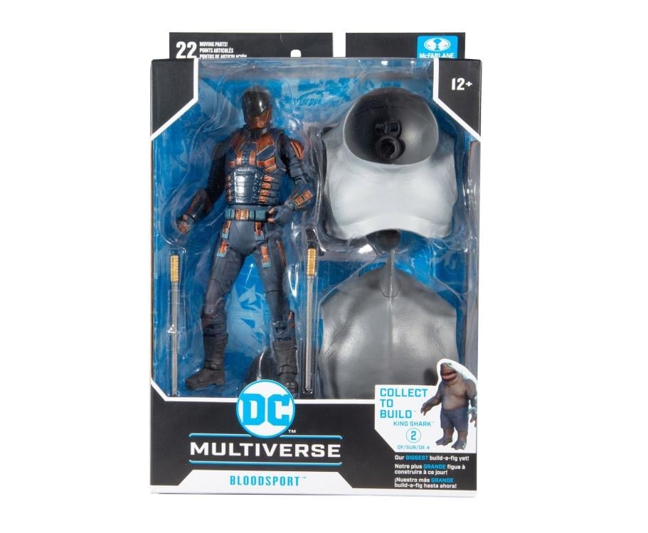 The Suicide Squad DC Multiverse Wave 1 Set of 4 Action Figures (Collect to Build: King Shark) Gallery Image 30