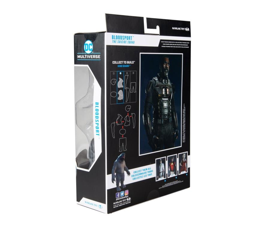 The Suicide Squad DC Multiverse Wave 1 Set of 4 Action Figures (Collect to Build: King Shark) Gallery Image 32