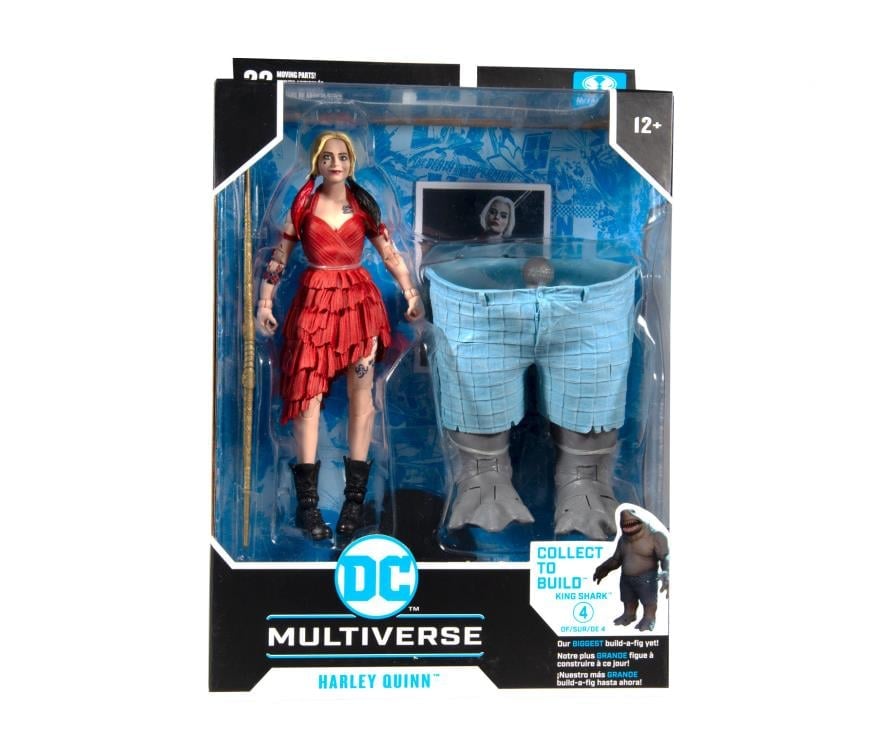 The Suicide Squad DC Multiverse Wave 1 Set of 4 Action Figures (Collect to Build: King Shark) Gallery Image 10