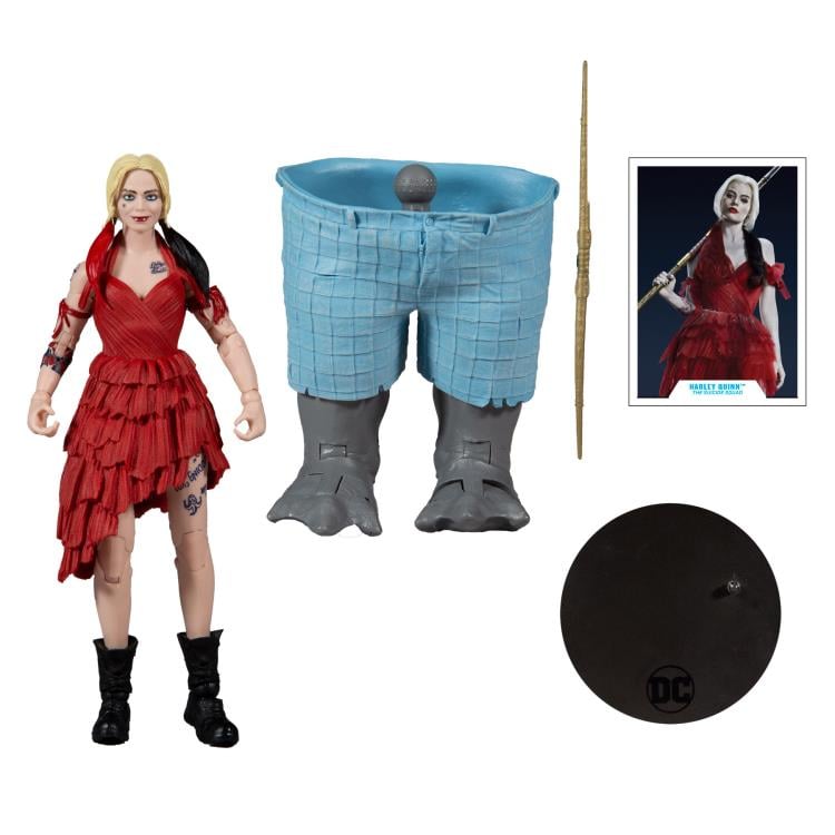 The Suicide Squad DC Multiverse Wave 1 Set of 4 Action Figures (Collect to Build: King Shark) Gallery Image 9