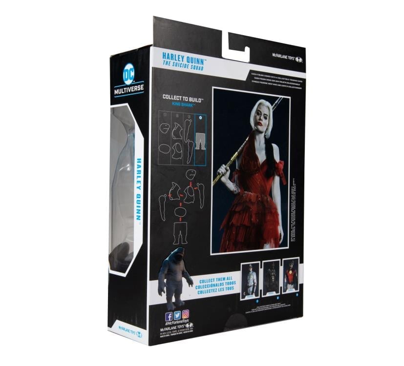 The Suicide Squad DC Multiverse Wave 1 Set of 4 Action Figures (Collect to Build: King Shark) Gallery Image 12