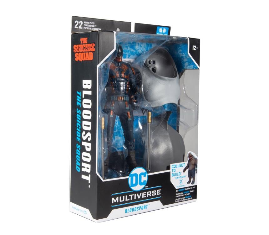 The Suicide Squad DC Multiverse Wave 1 Set of 4 Action Figures (Collect to Build: King Shark) Gallery Image 31