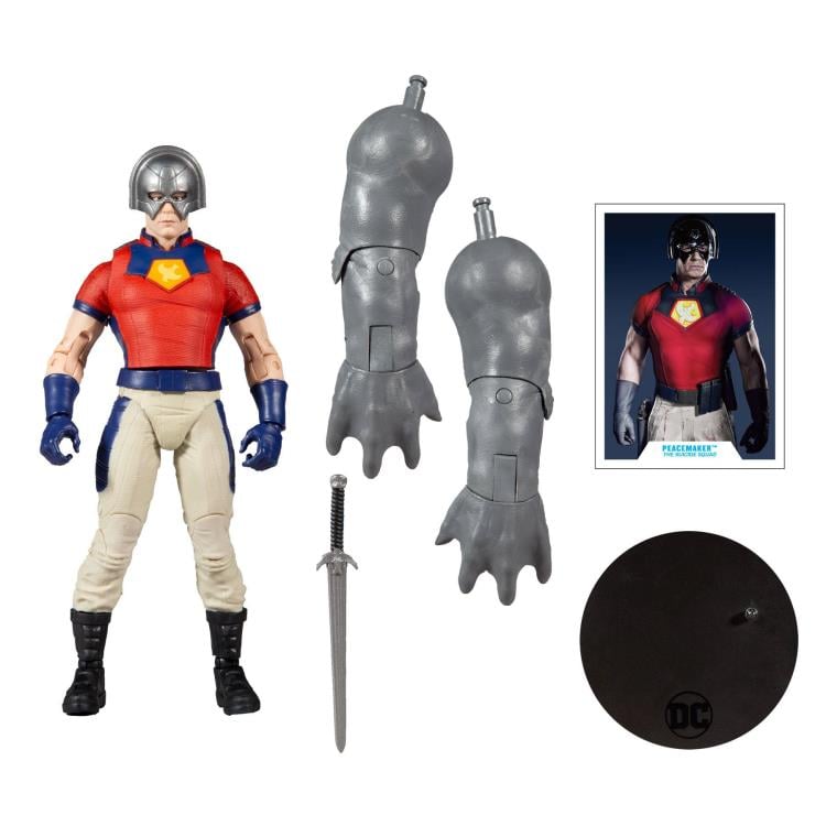 The Suicide Squad DC Multiverse Peacemaker Action Figure (Collect