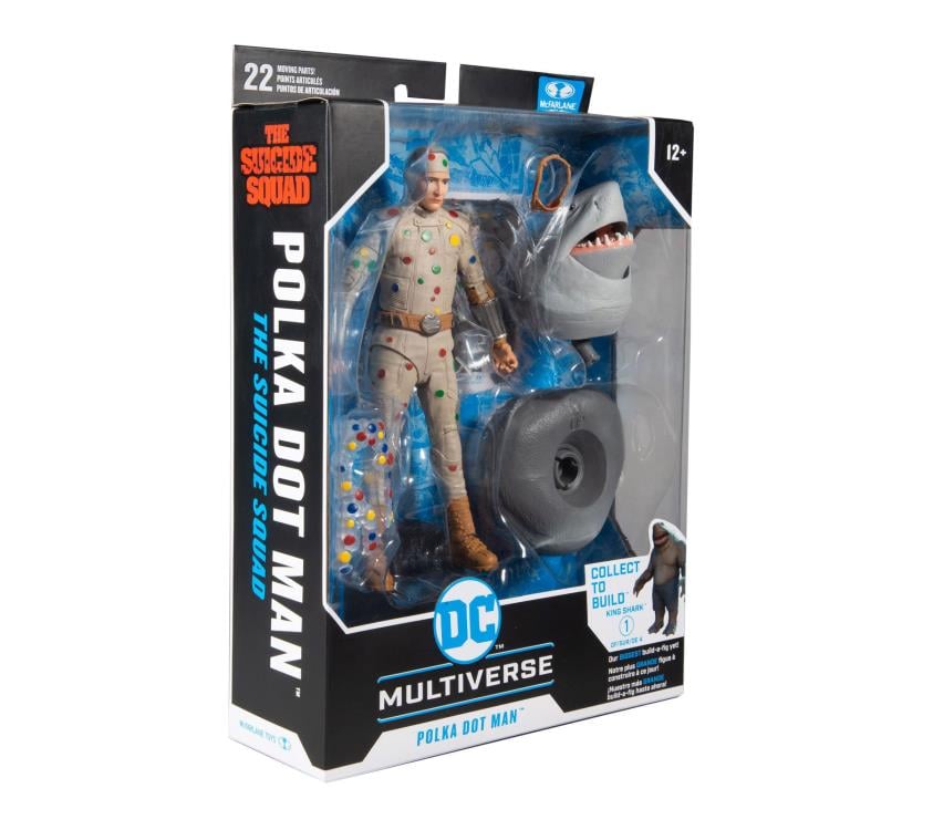 The Suicide Squad DC Multiverse Polka-Dot Man Action Figure (Collect to Build: King Shark) Gallery Image 11