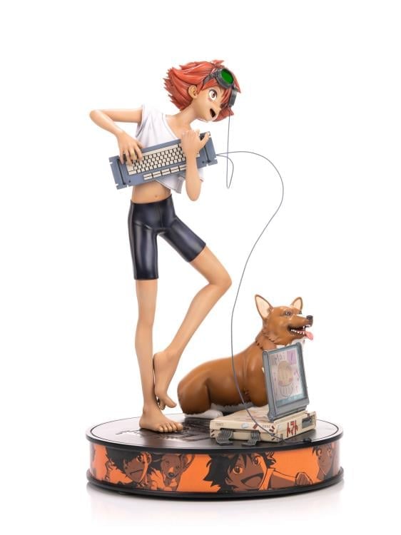 Cowboy Bebop Ed and Ein 1/4 Scale Statue Gallery Image 3