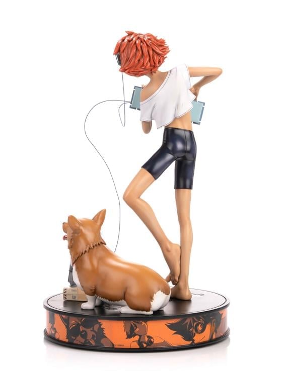 Cowboy Bebop Ed and Ein 1/4 Scale Statue Gallery Image 7