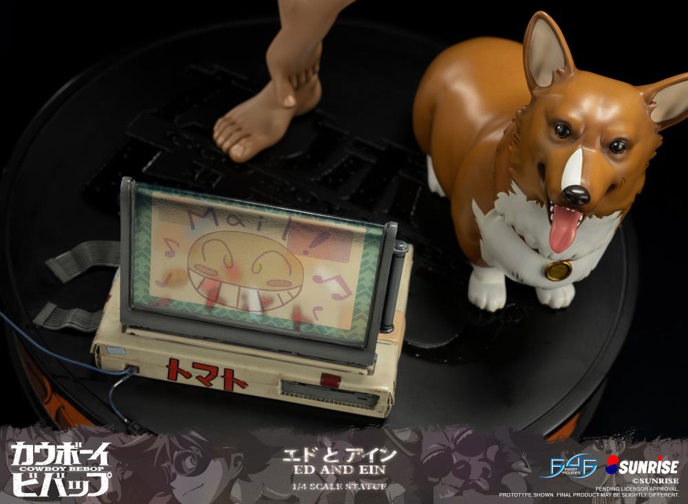 Cowboy Bebop Ed and Ein 1/4 Scale Statue Gallery Image 25