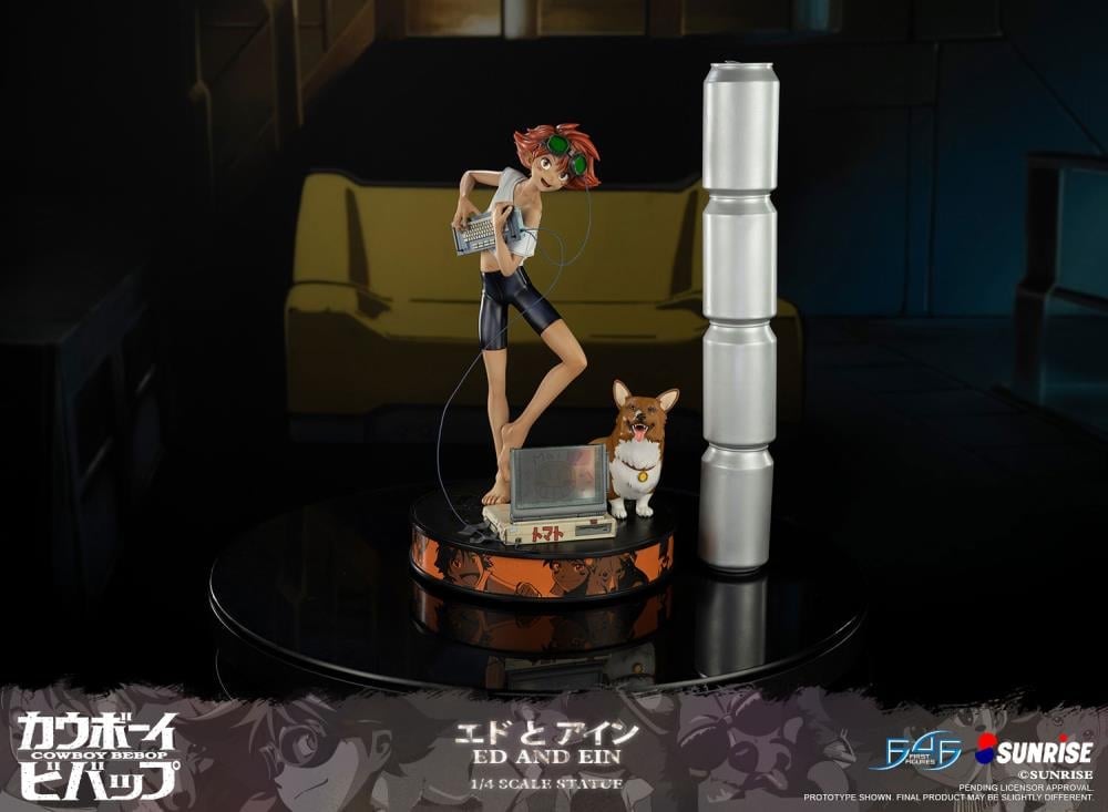 Cowboy Bebop Ed and Ein 1/4 Scale Statue Gallery Image 33
