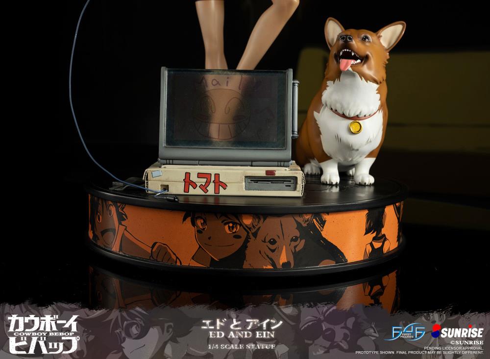 Cowboy Bebop Ed and Ein 1/4 Scale Statue Gallery Image 26