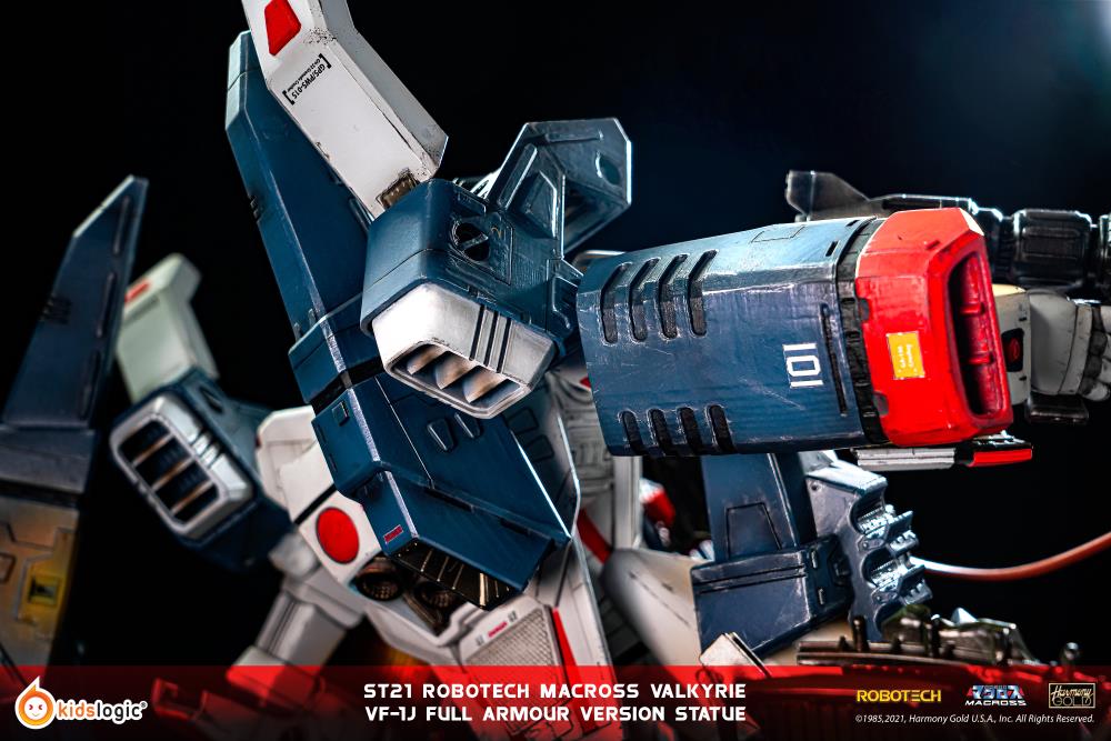 Robotech ST21 Valkyrie VF-1J (Full Armor Version) Statue Gallery Image 15