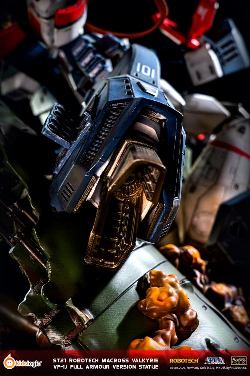 Robotech ST21 Valkyrie VF-1J (Full Armor Version) Statue Gallery Image 25