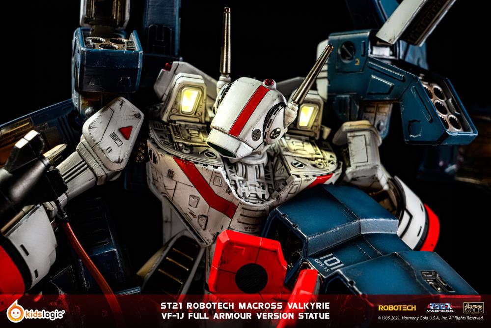 Robotech ST21 Valkyrie VF-1J (Full Armor Version) Statue Gallery Image 11