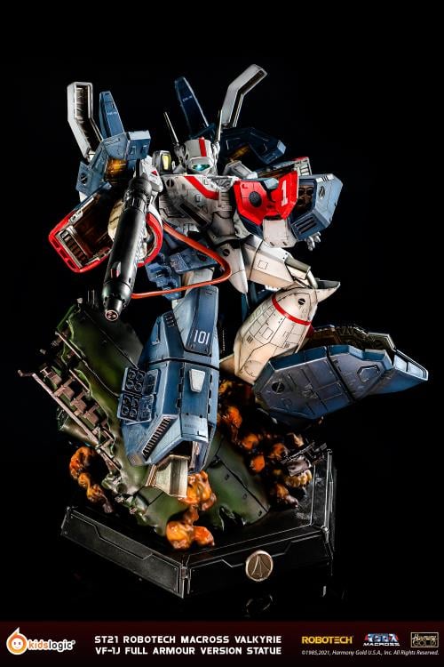 Robotech ST21 Valkyrie VF-1J (Full Armor Version) Statue Gallery Image 5