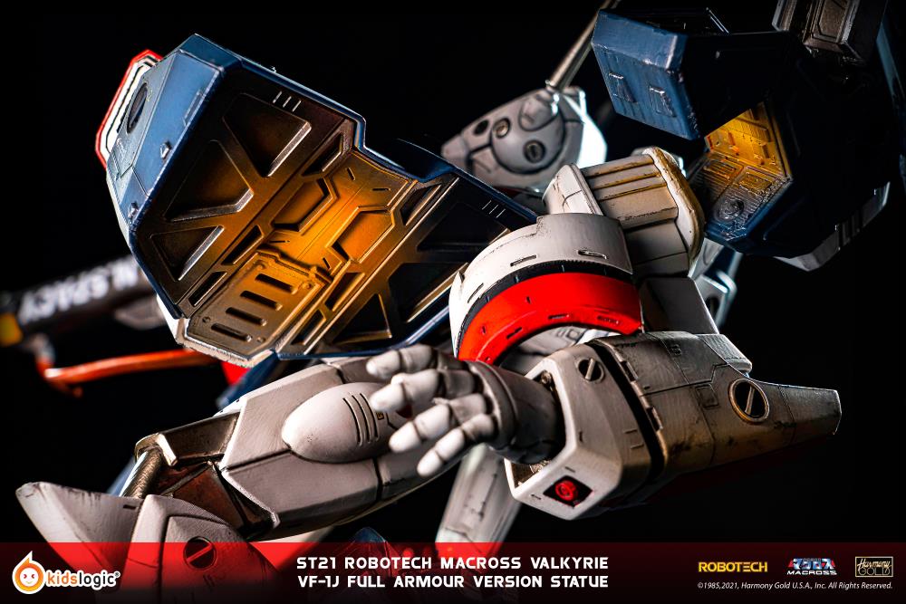 Robotech ST21 Valkyrie VF-1J (Full Armor Version) Statue Gallery Image 23