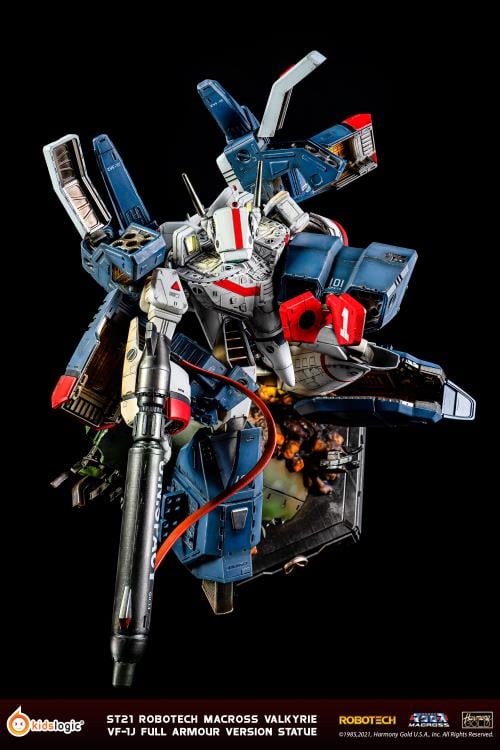 Robotech ST21 Valkyrie VF-1J (Full Armor Version) Statue Gallery Image 24