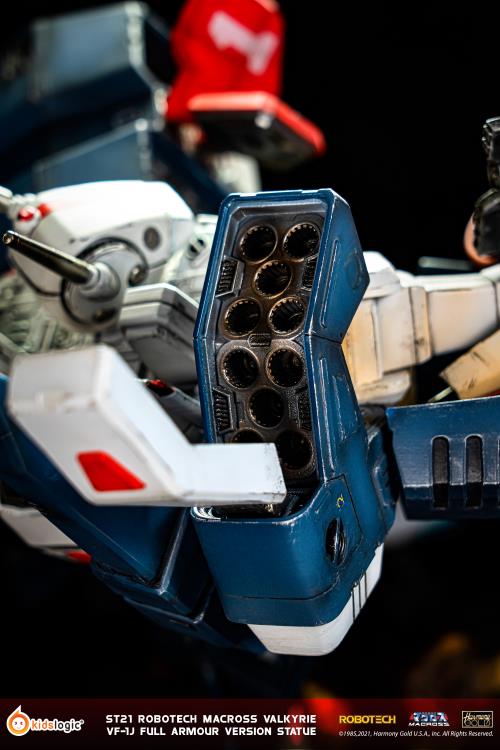 Robotech ST21 Valkyrie VF-1J (Full Armor Version) Statue Gallery Image 14