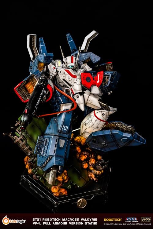 Robotech ST21 Valkyrie VF-1J (Full Armor Version) Statue Gallery Image 6